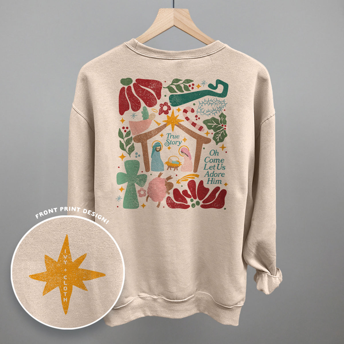 Nativity Doodle (Back Print)