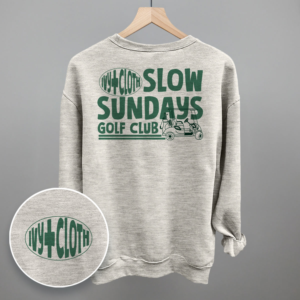 Slow Sundays Golf Club (Back Print)