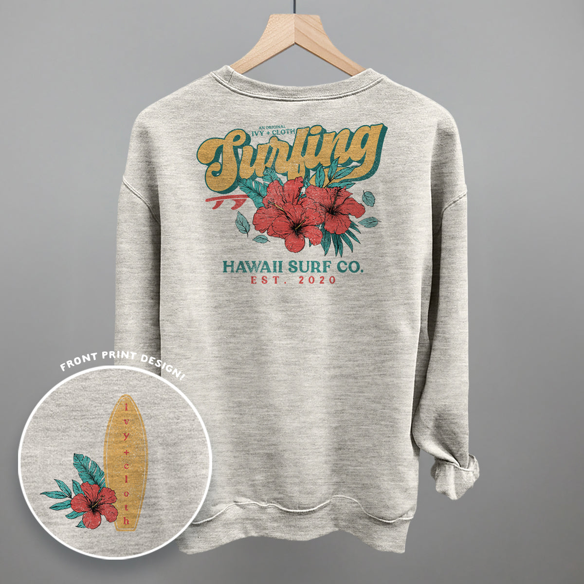 Ivy Surf Club Retro (Back Print)