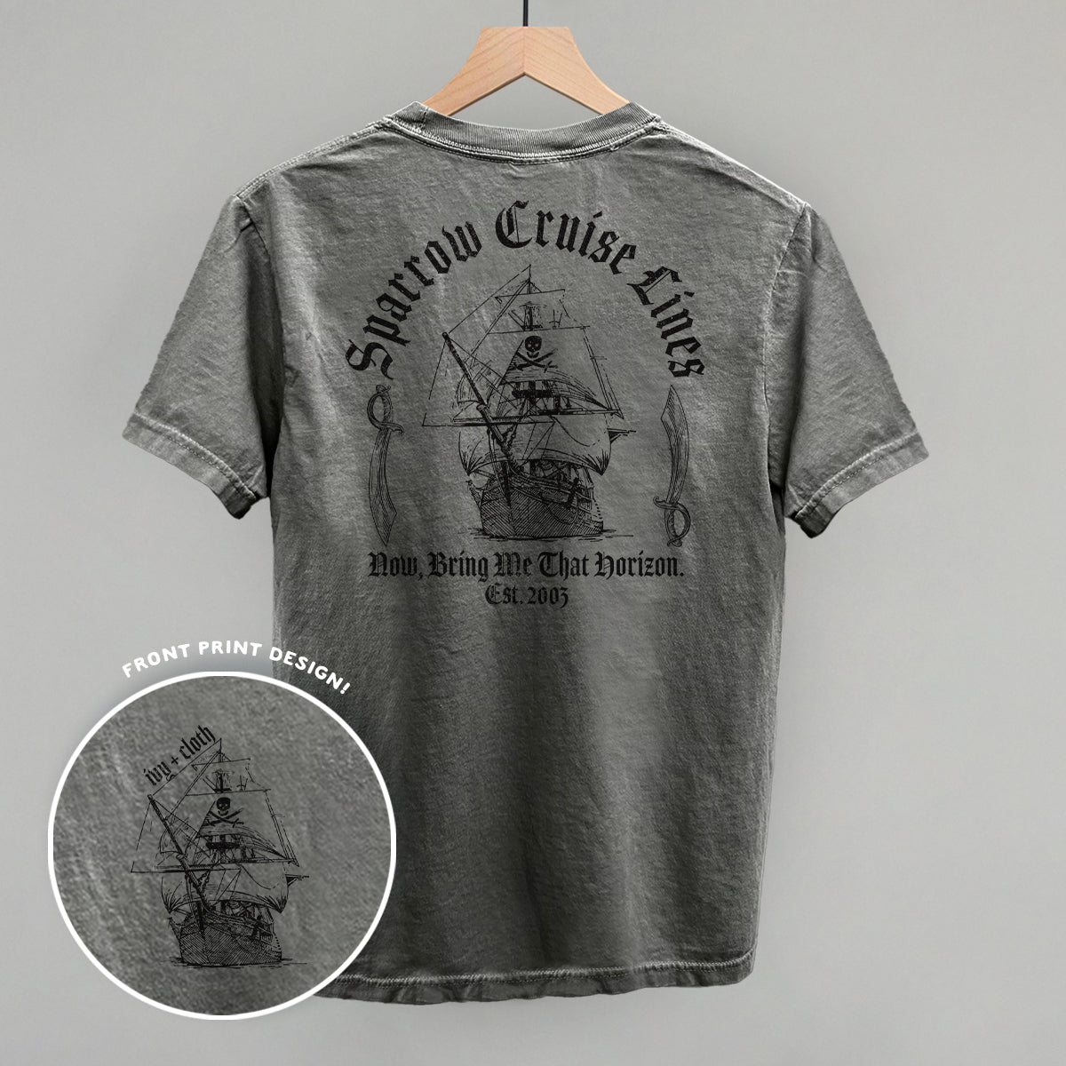 Sparrow Cruise Lines (Back Print)