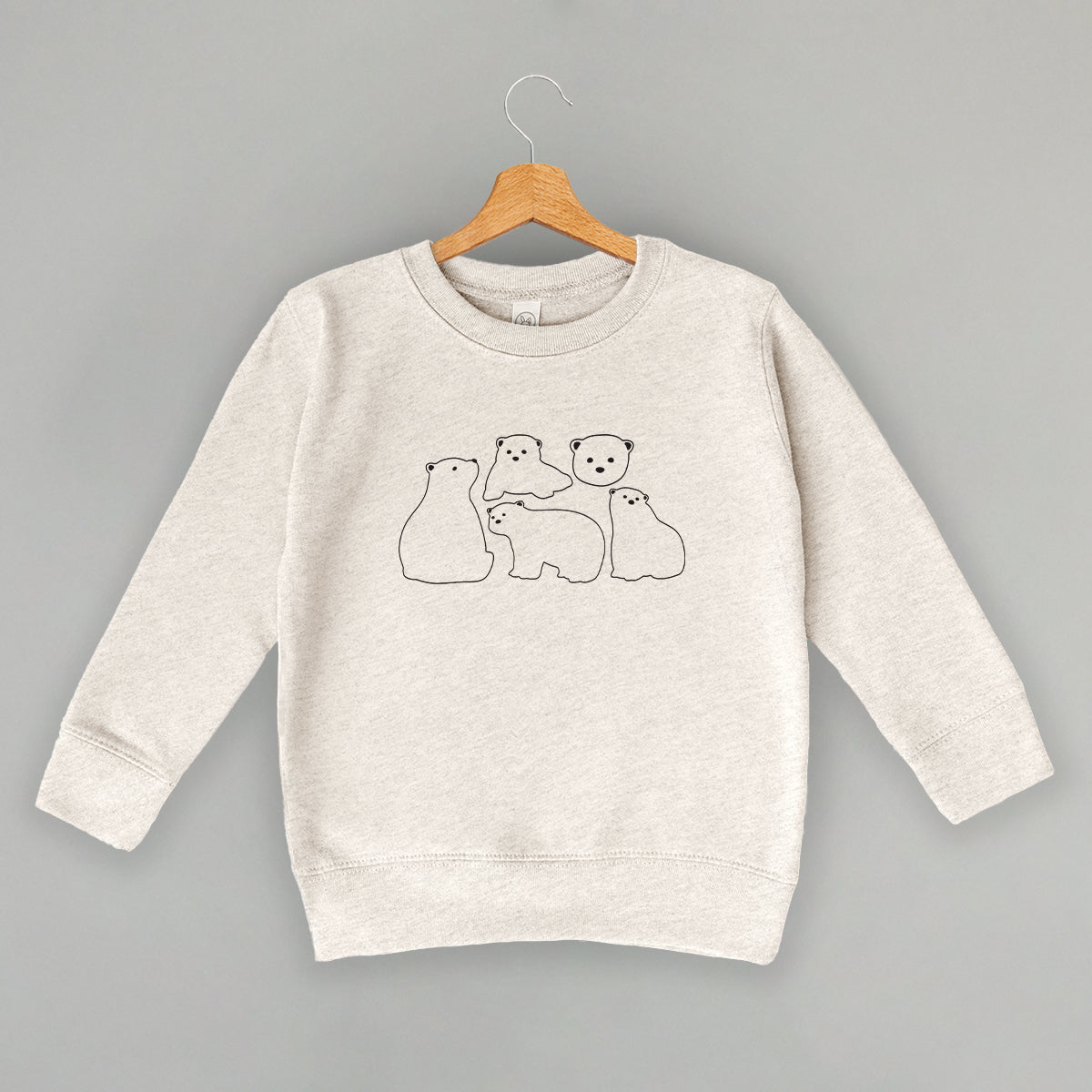 Polar Bears Outline (Kids)