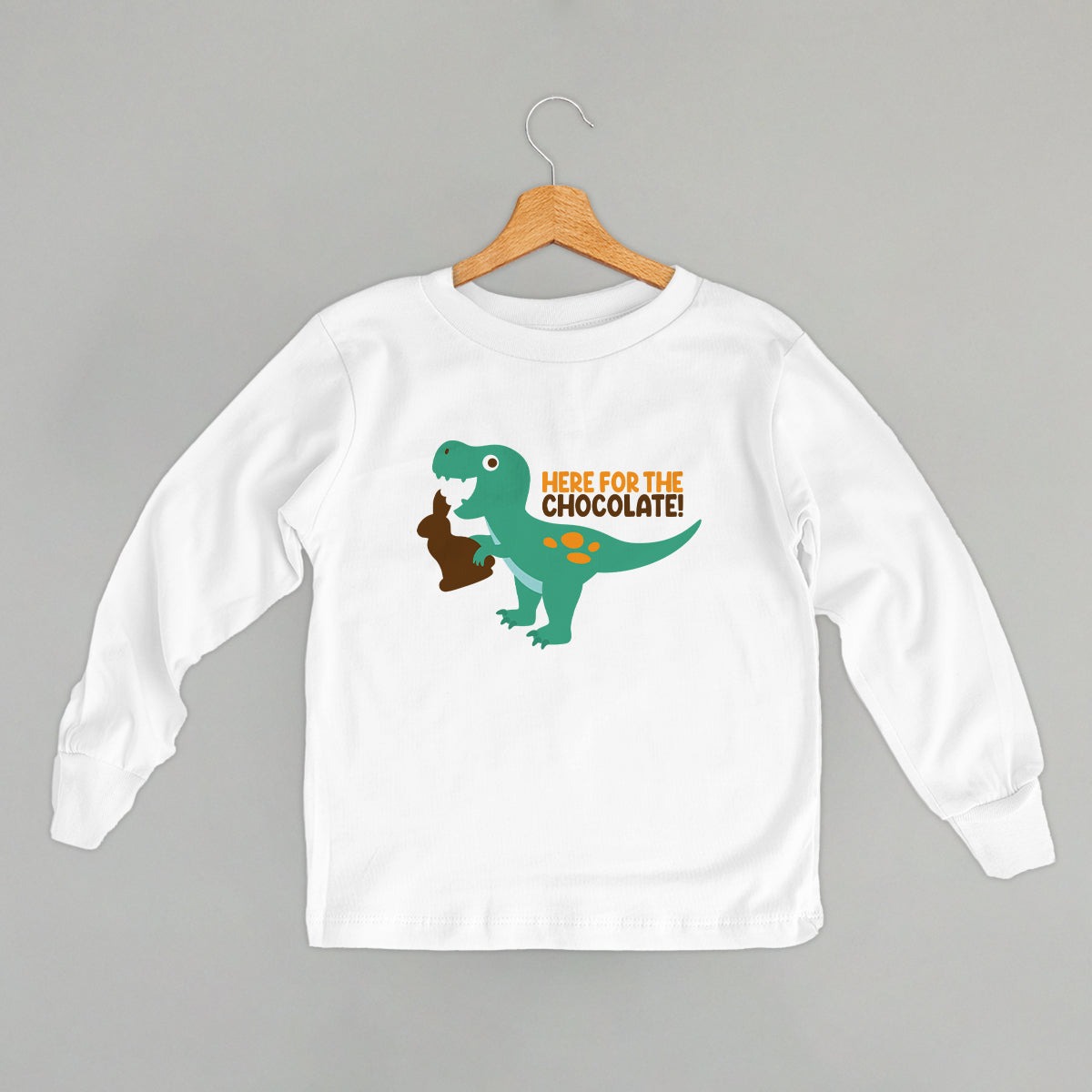 Here For The Chocolate Dino (Kids)