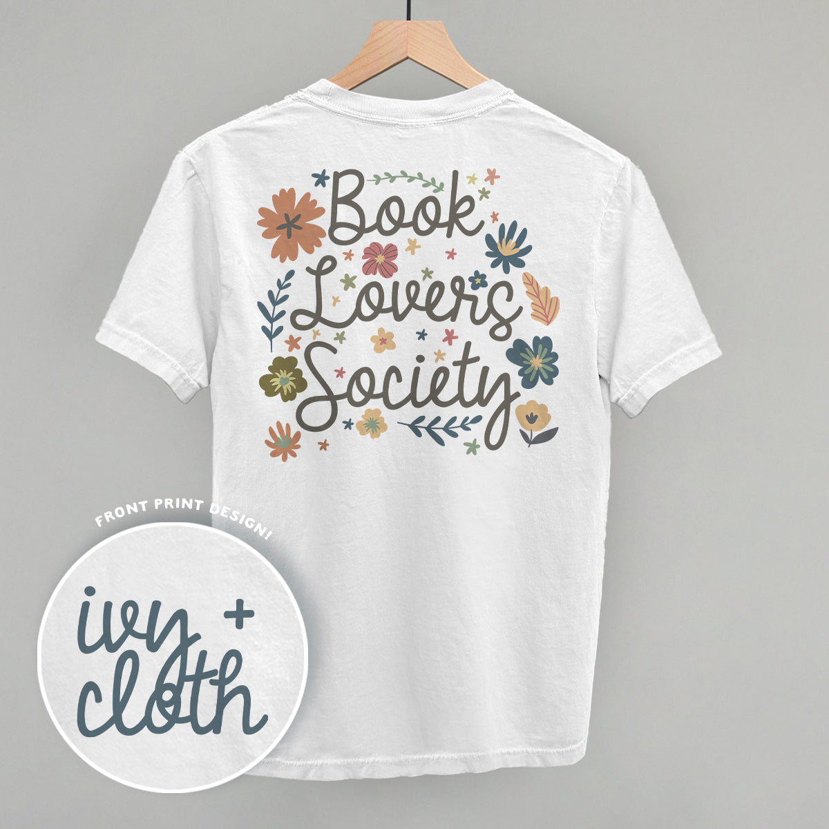Book Lovers Society (Back Print)