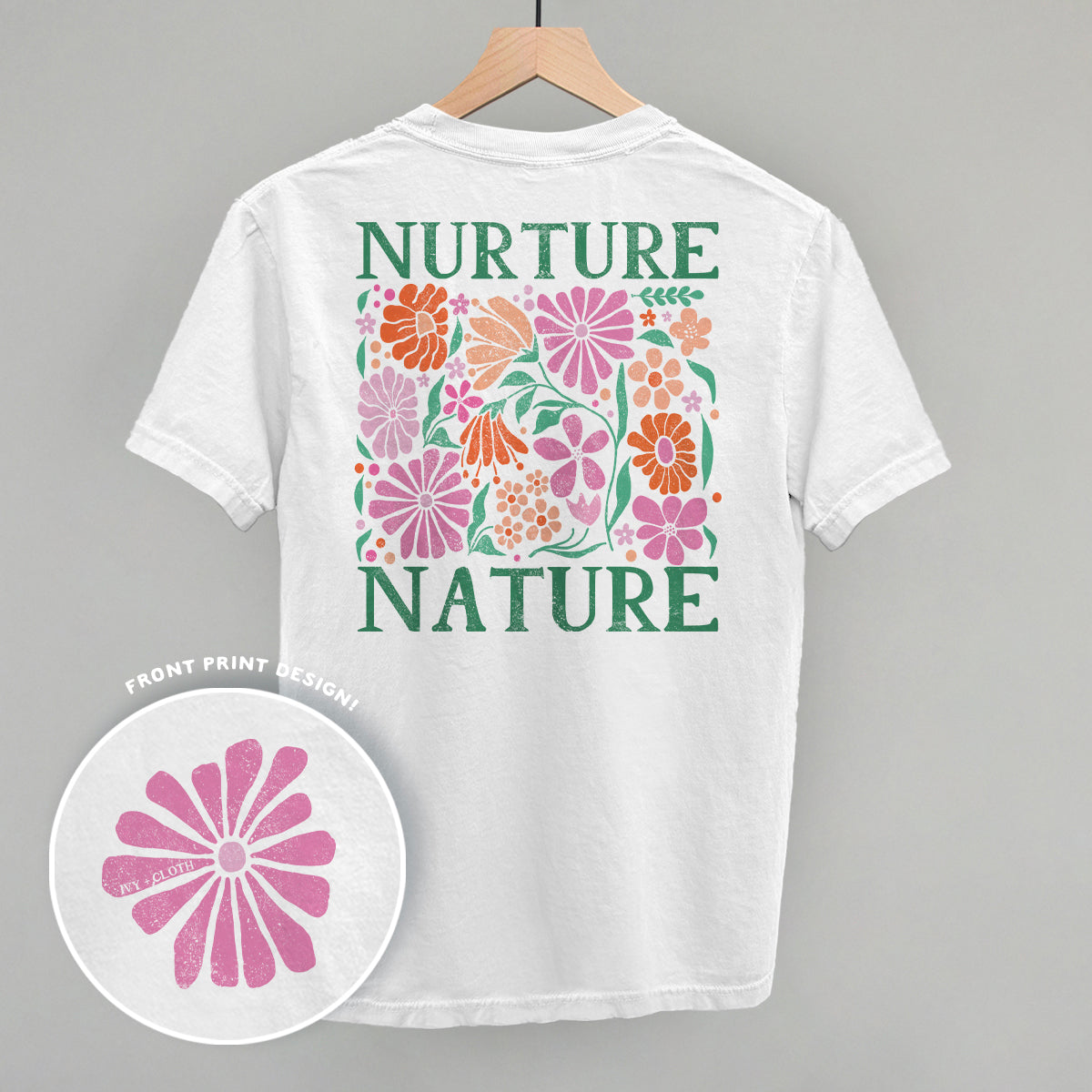 Nurture Nature Abstract (Back Print)