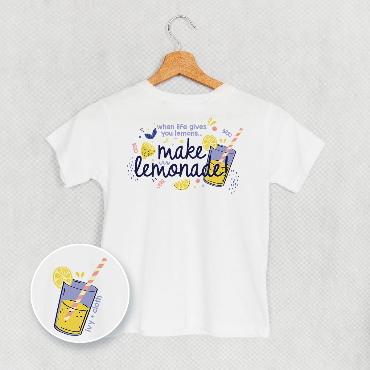 Make Lemonade Doodle (Kids Back Print)