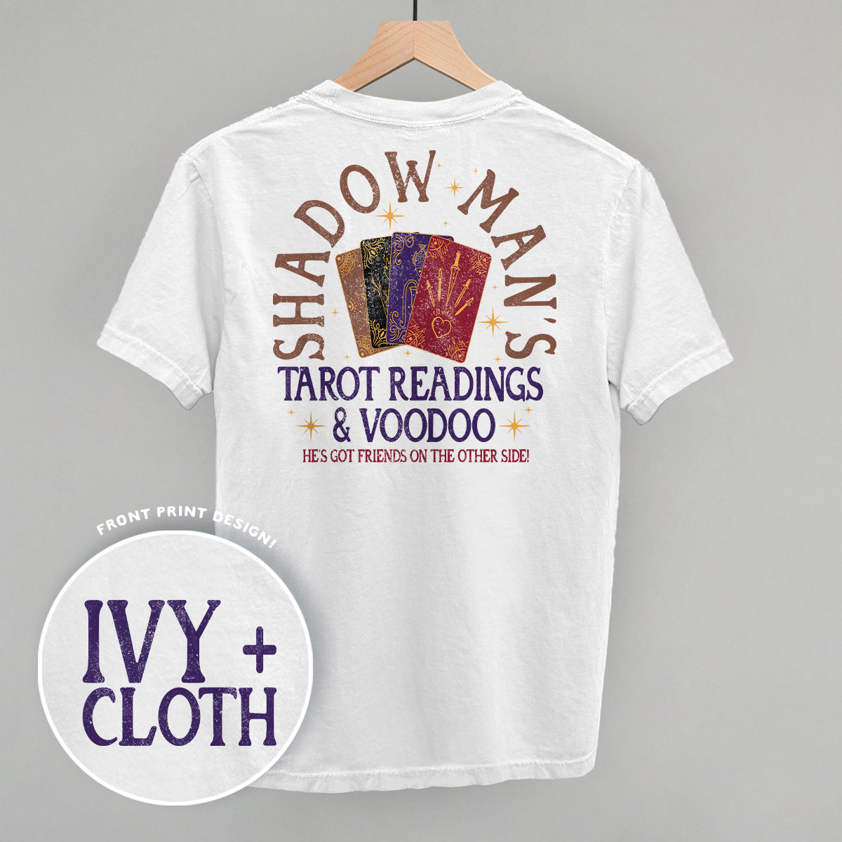 Shadow Man's Tarot Readings (Back Print)