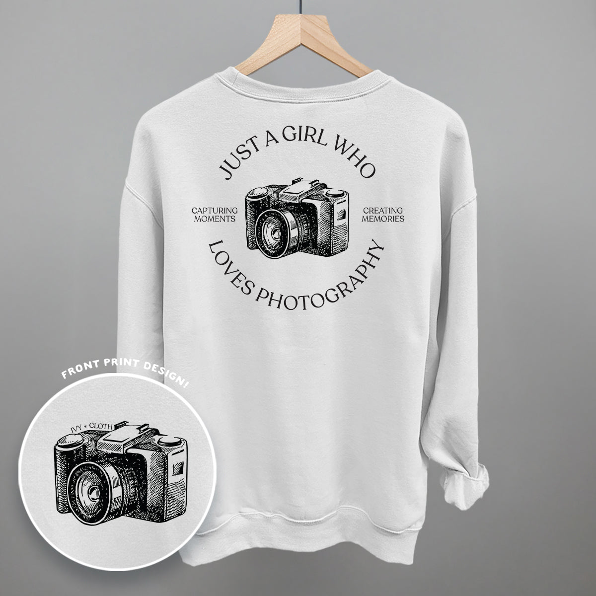 Just A Girl Who Loves Photography (Back Print)