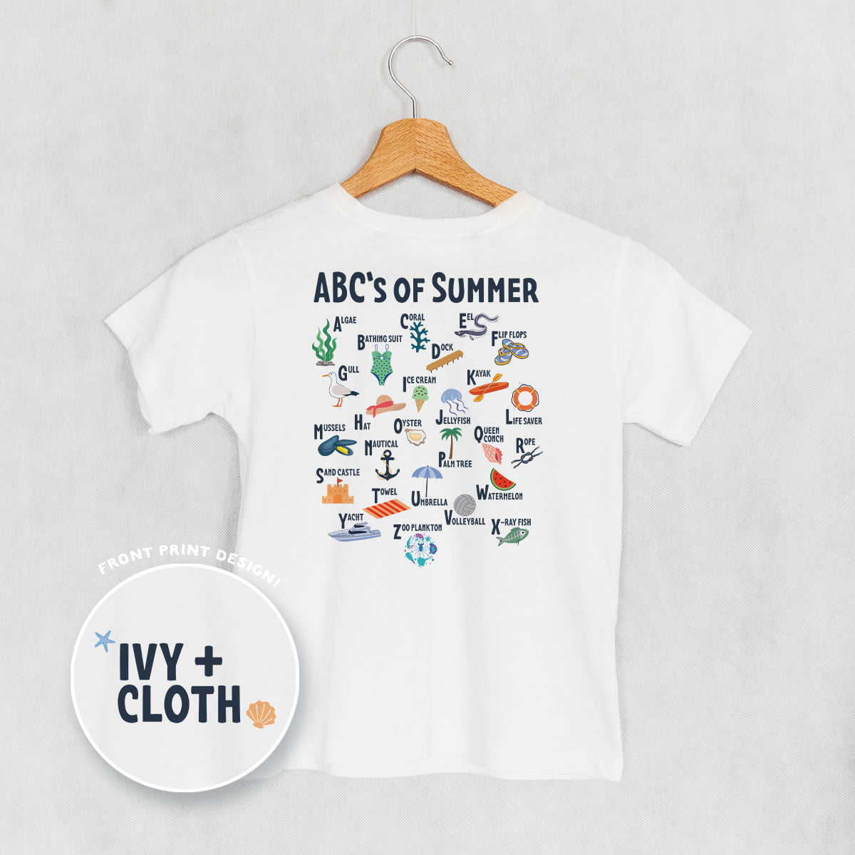 ABC's of Summer (Kids Back Print)