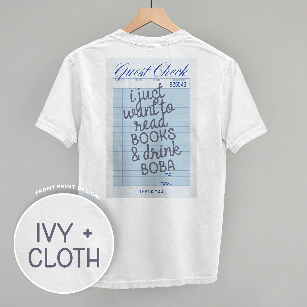 Books & Boba (Back Print)