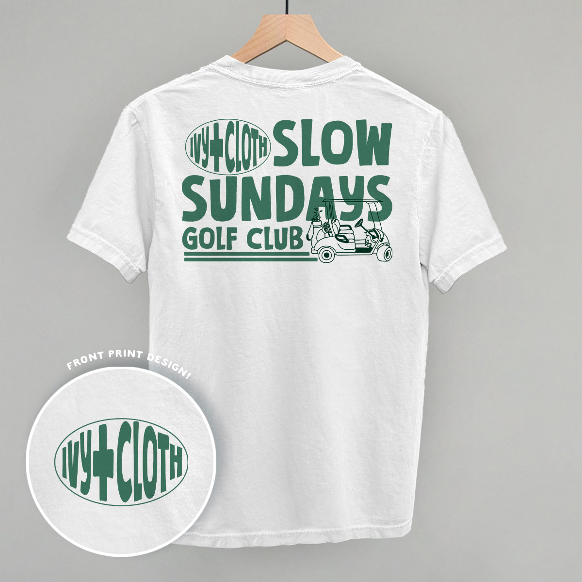 Slow Sundays Golf Club (Back Print)