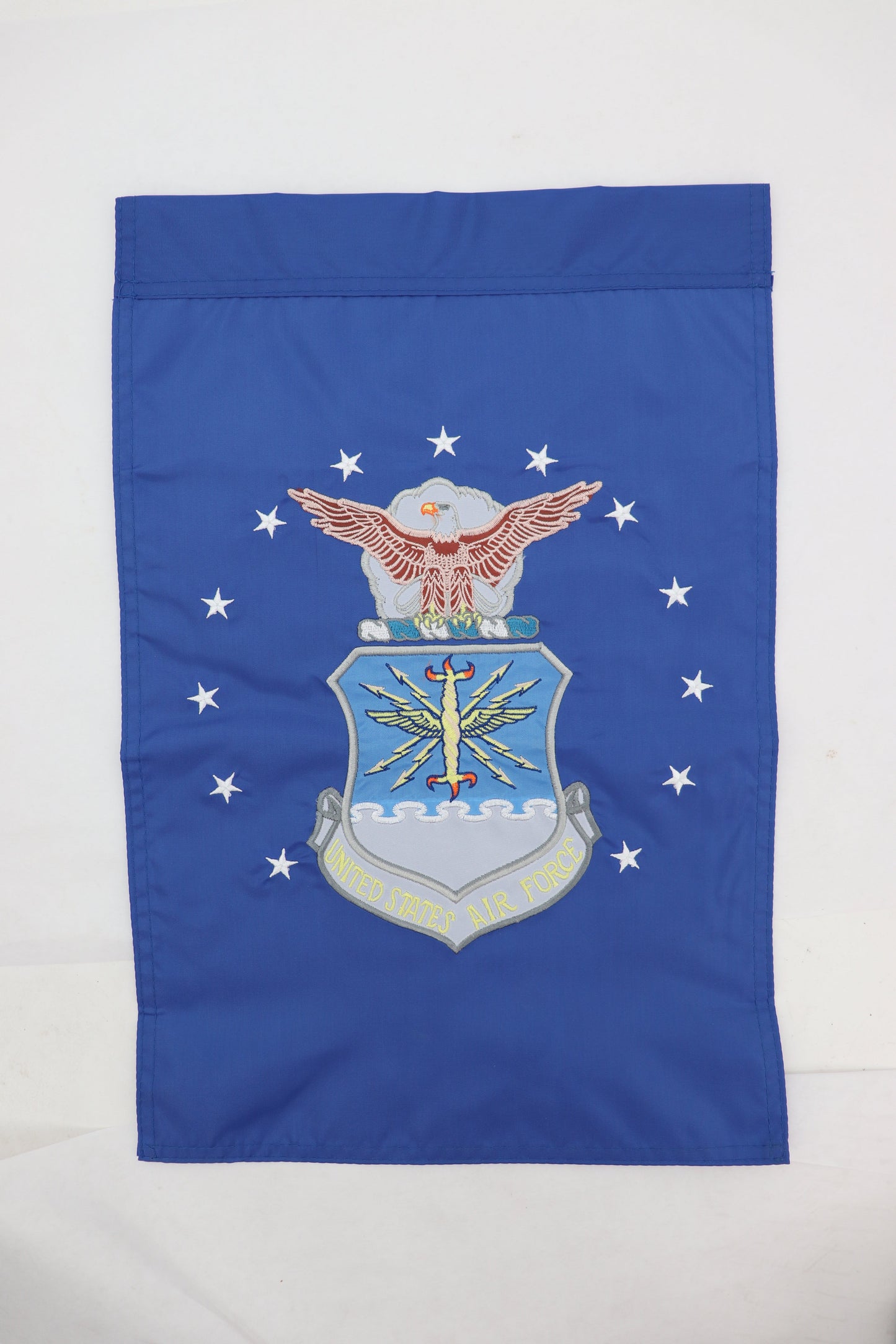 Park Place Reflective Address Sign With Flag And LED Solar Light