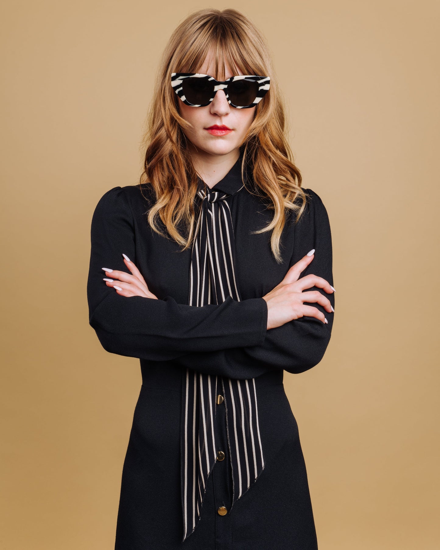 Walk The Line Skinny Scarf