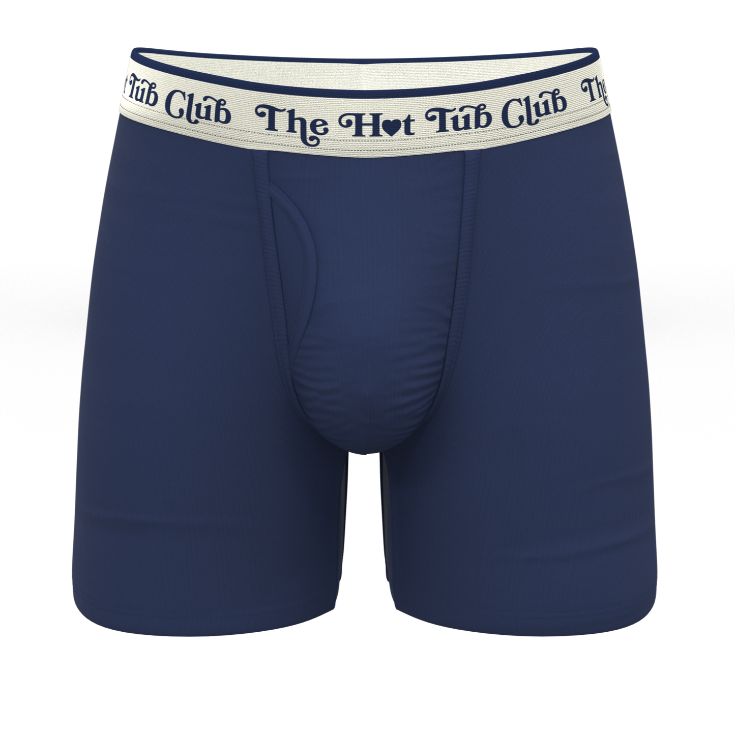 The Jet Set | Hot Tub Club Navy Ball Hammock® Pouch Underwear With Fly