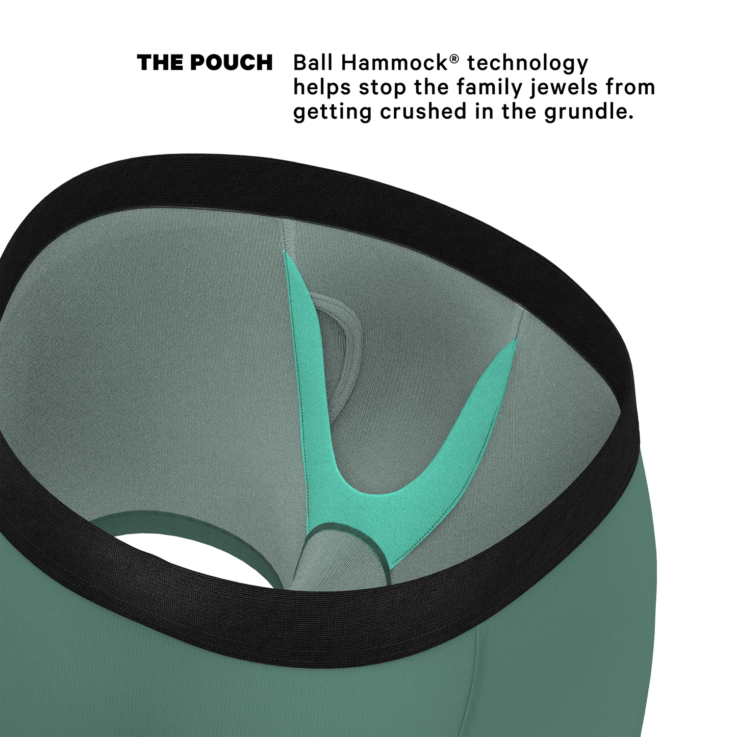 The Jingles | Christmas Bells Ball Hammock® Pouch Underwear With Fly