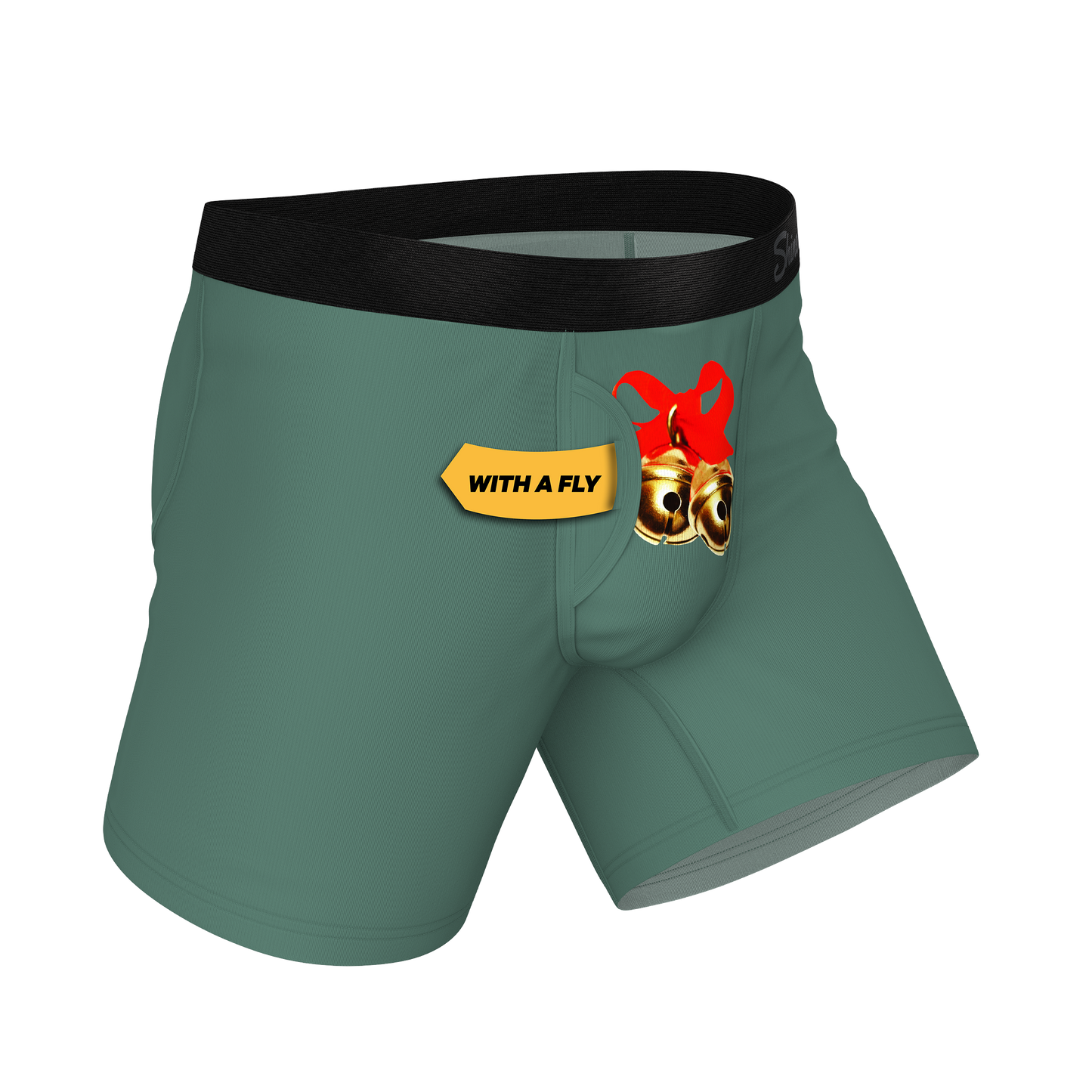 The Jingles | Christmas Bells Ball Hammock® Pouch Underwear With Fly