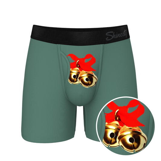 The Jingles | Christmas Bells Ball Hammock® Pouch Underwear With Fly