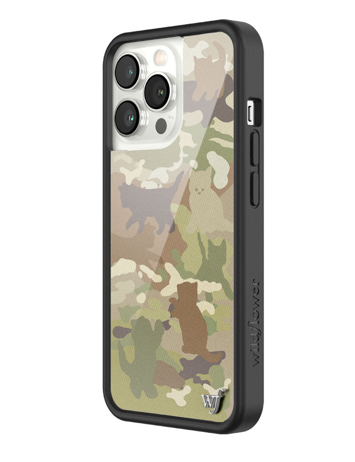 Cat Camo iPhone Case