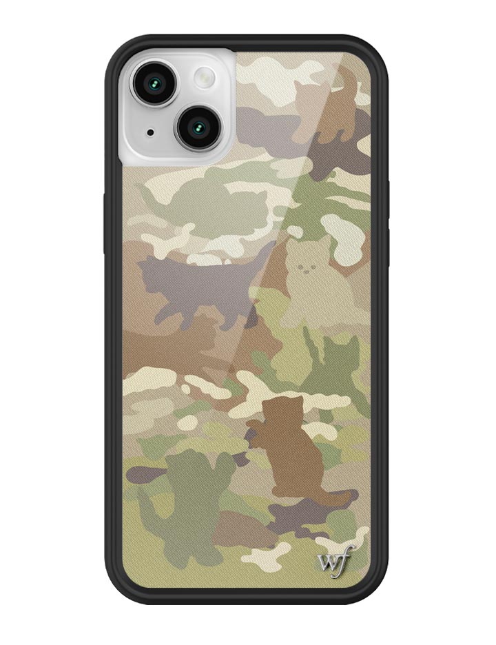 Cat Camo iPhone Case