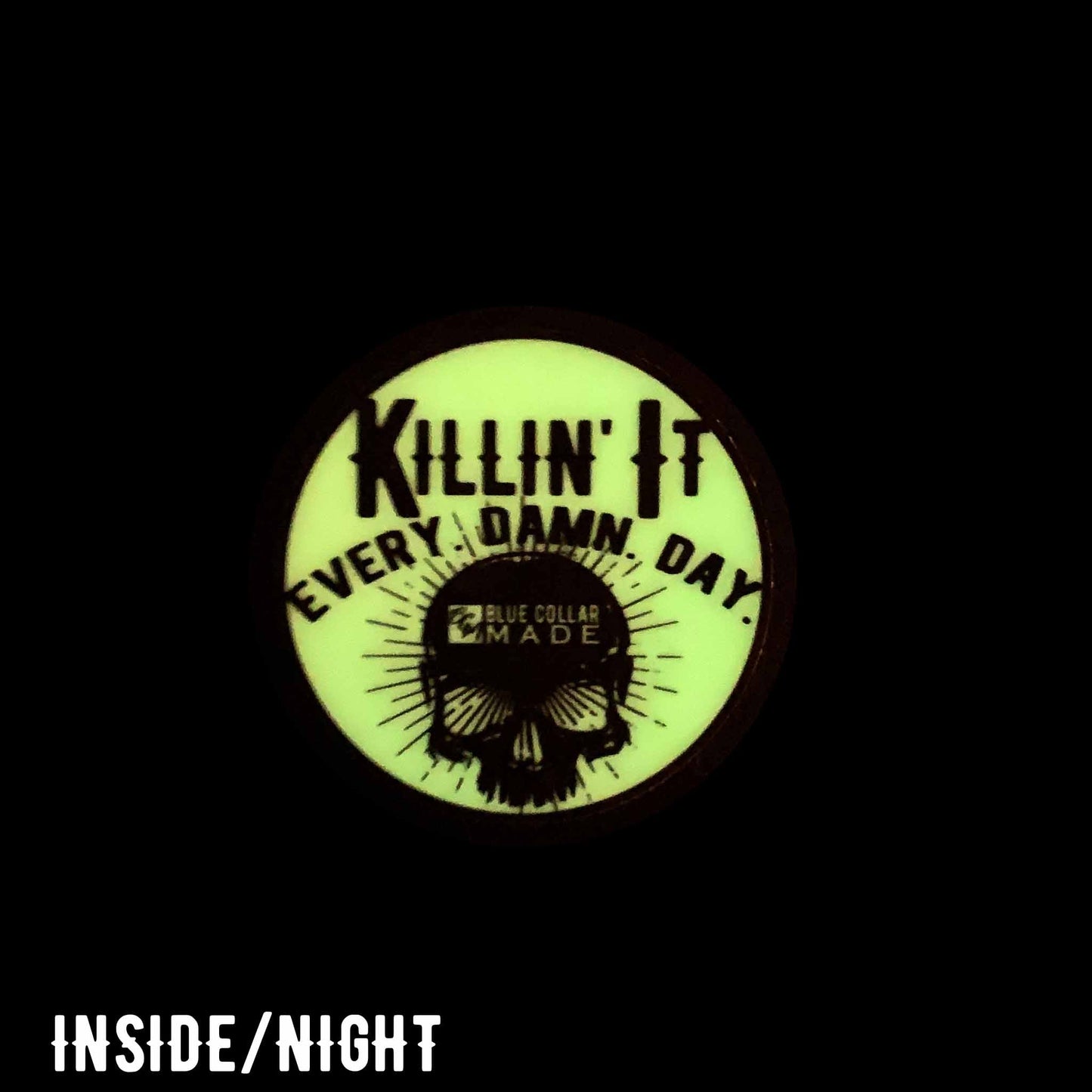 Killin' It Hard Hat Sticker