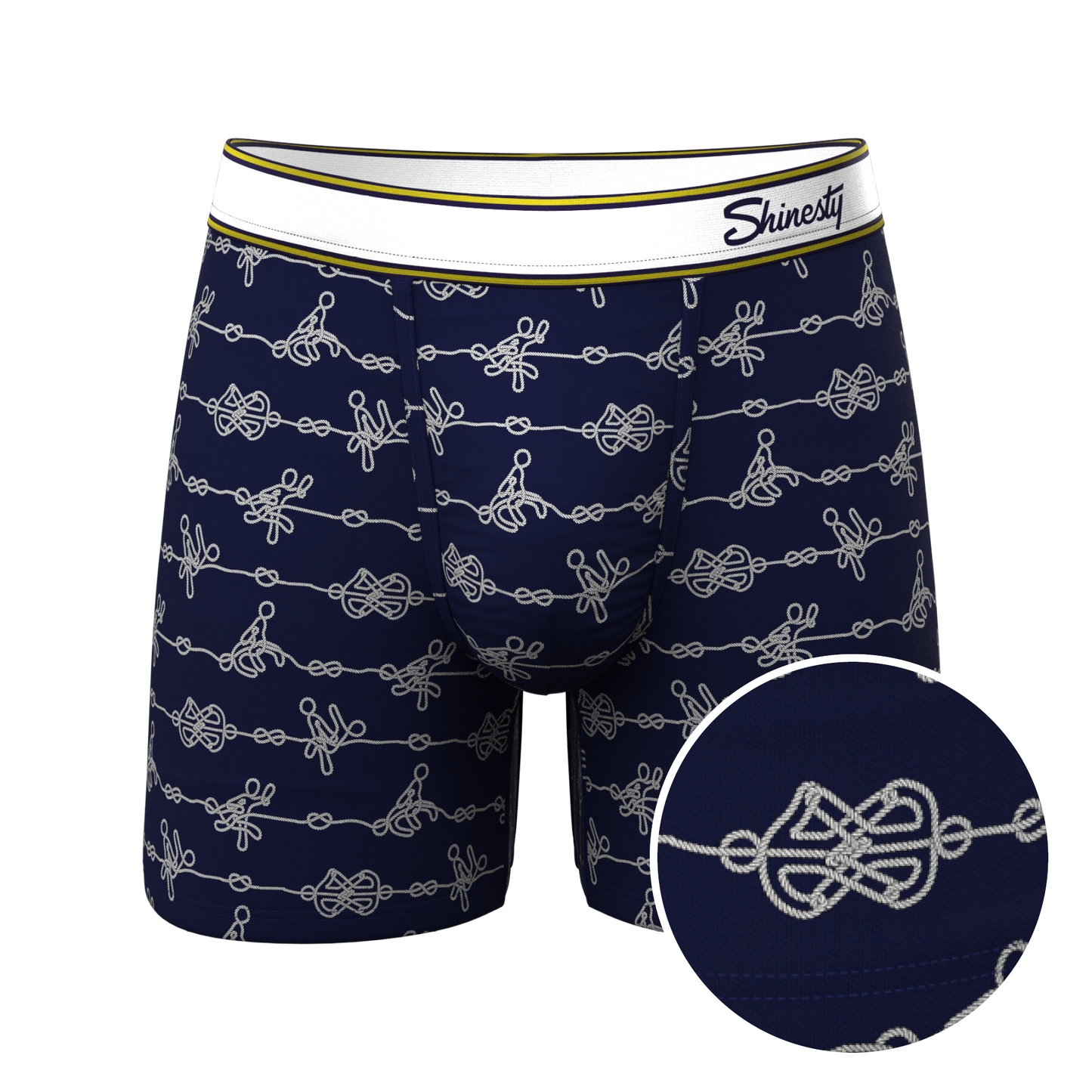 The Knotty Spots | Nautical Knots Ball Hammock® Pouch Underwear