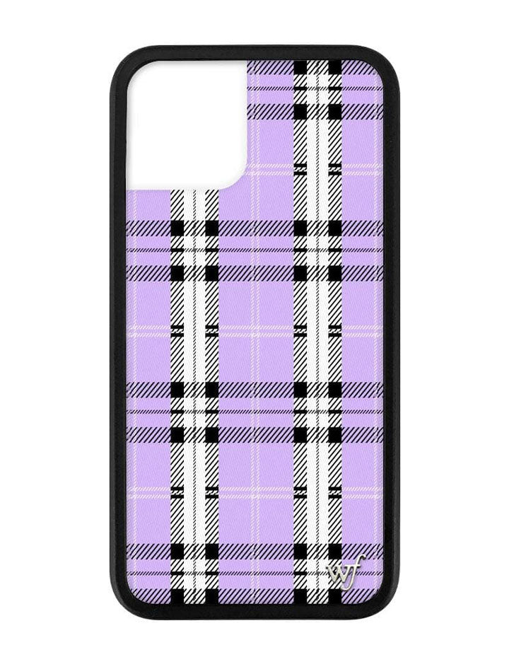 Plaid | Lavender iPhone Case