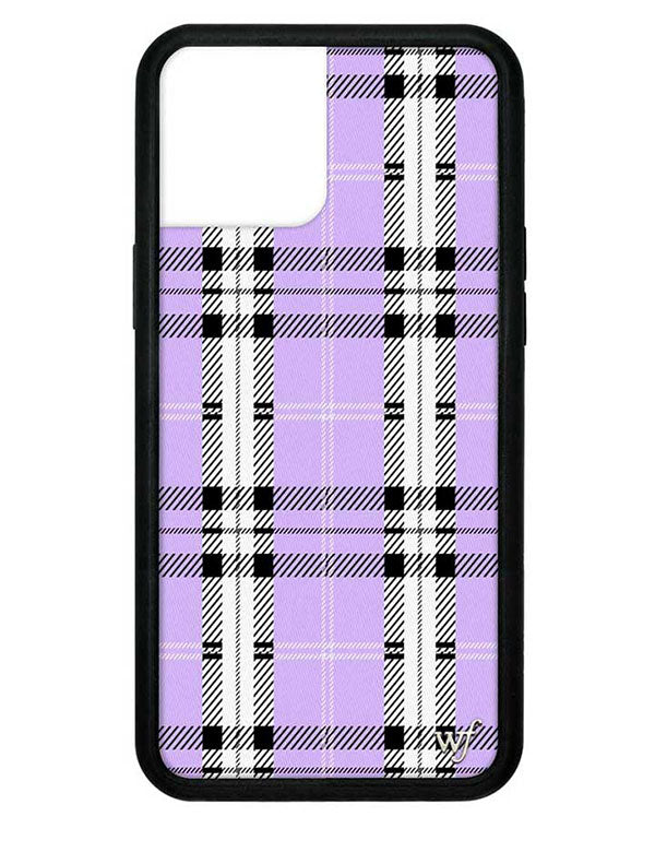 Plaid | Lavender iPhone Case