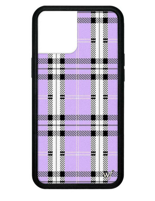 Plaid | Lavender iPhone Case