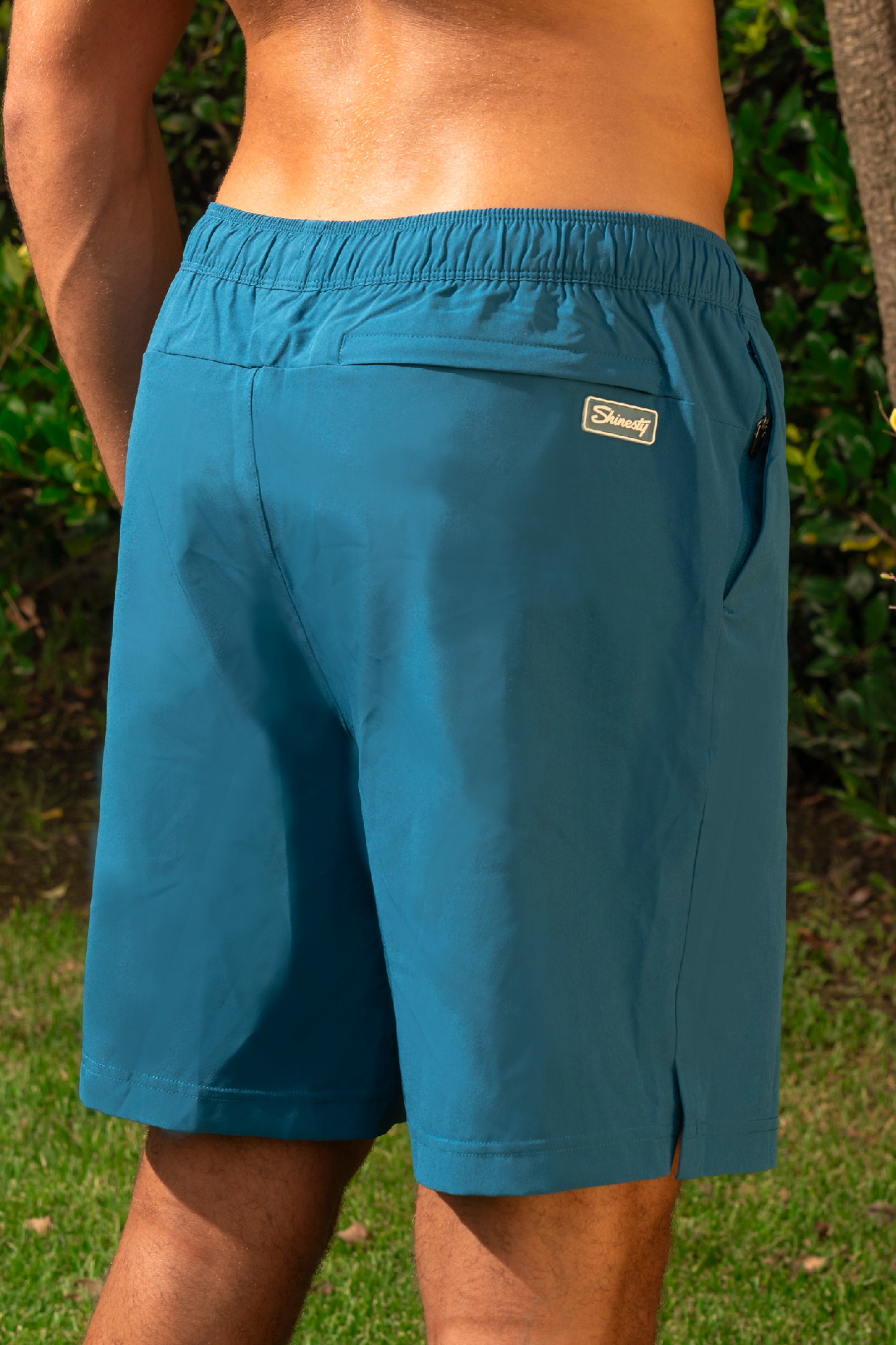 The Lake House | Retro Aztec Ball Hammock® Pouch 8" Swim Trunks