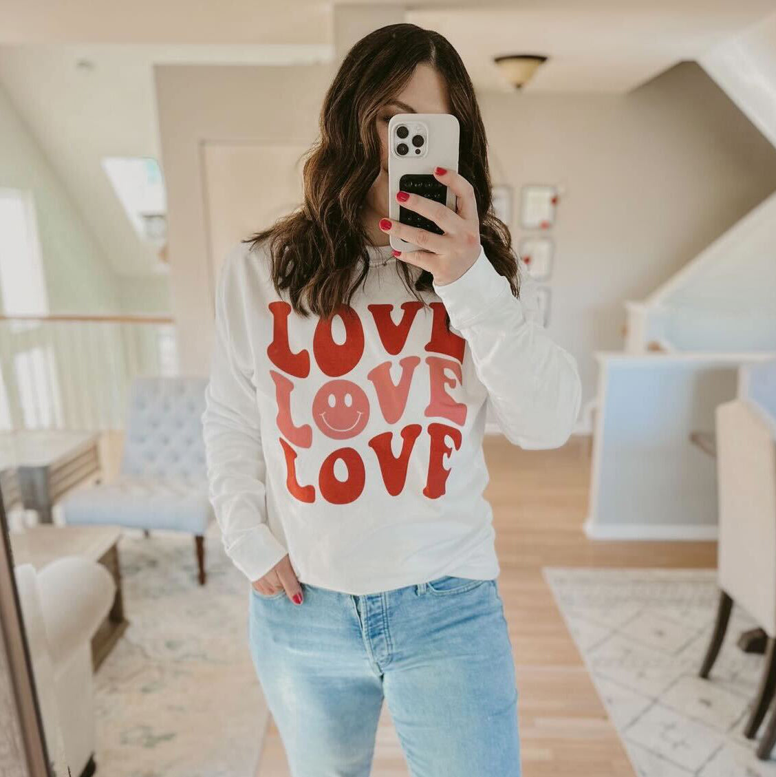 Love (Repeated Smiley Face)