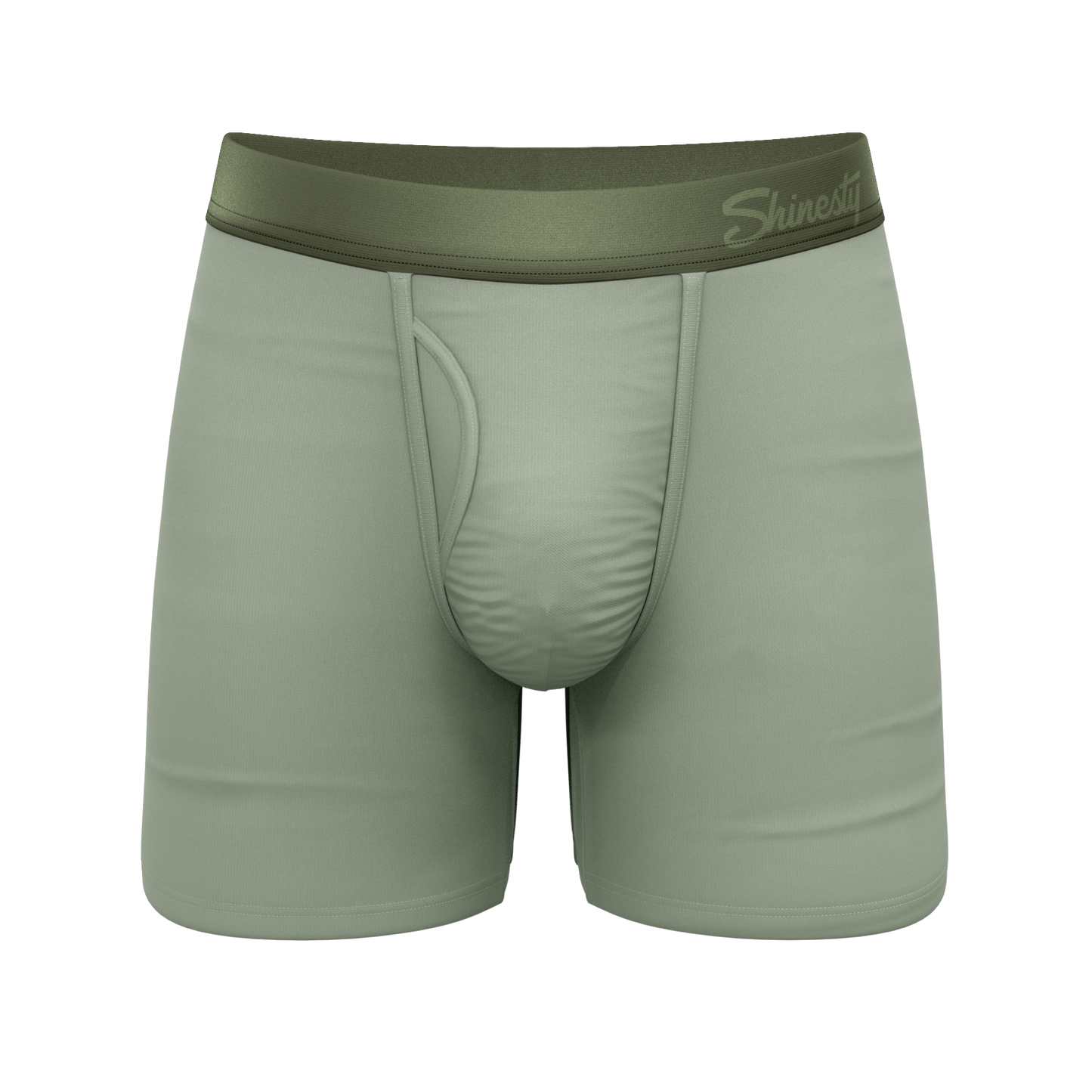 The Manzanilla | Olive Green Ball Hammock® Pouch Underwear With Fly