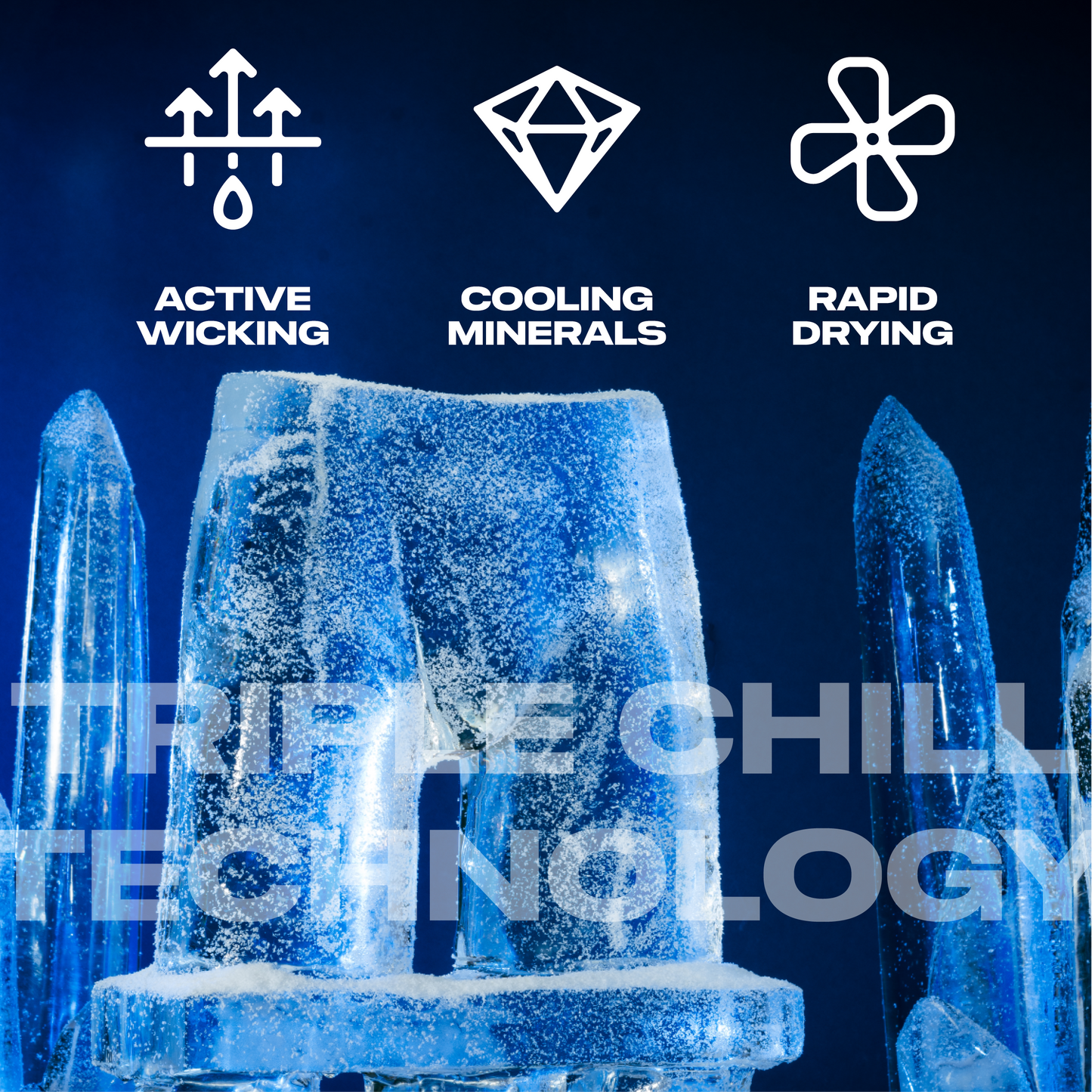 The Mascot | American Flag paradICE™ Cooling Ball Hammock® Underwear With Fly