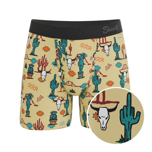 The Mirage | Western Cactus Ball Hammock® Pouch Underwear With Fly