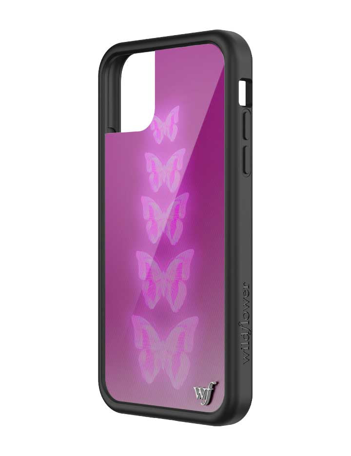 Neon Butterfly iPhone Case