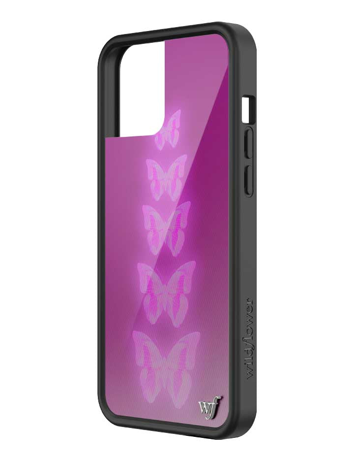 Neon Butterfly iPhone Case