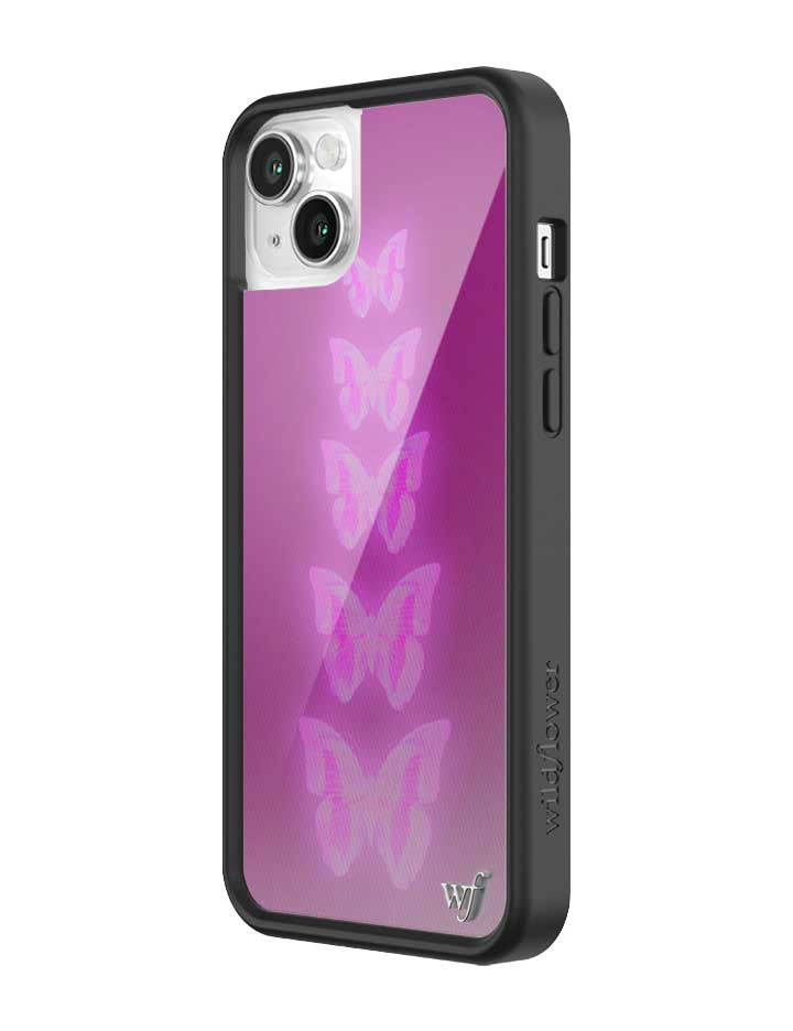 Neon Butterfly iPhone Case