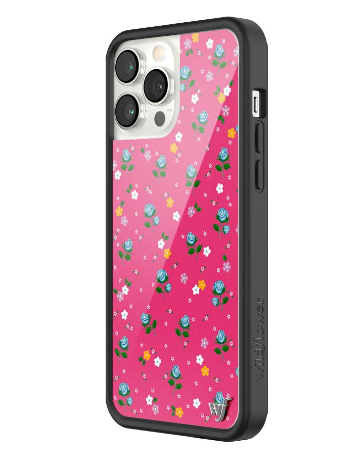 Pink Dainty Florals iPhone Case