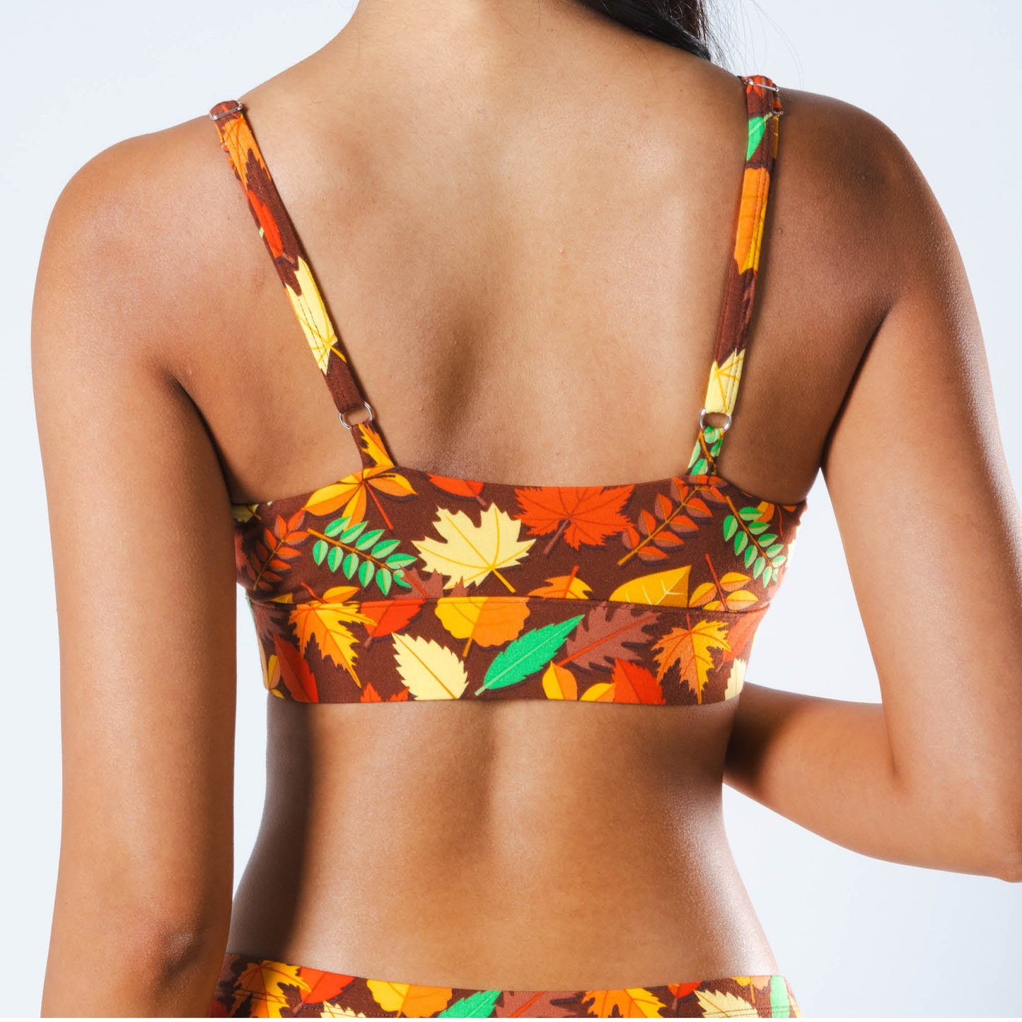 The Acorn Hoard | Fall Leaves Boob Hammock™ Scoop Bralette