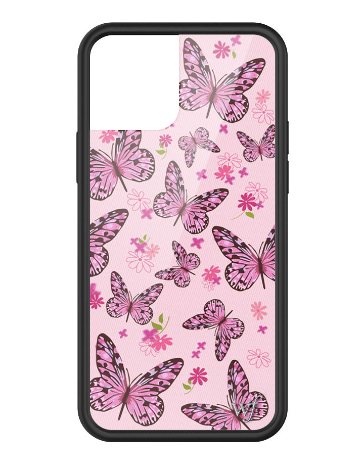 Pink Butterfly iPhone Case