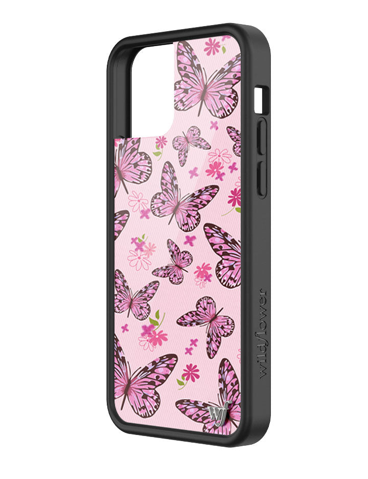 Pink Butterfly iPhone Case