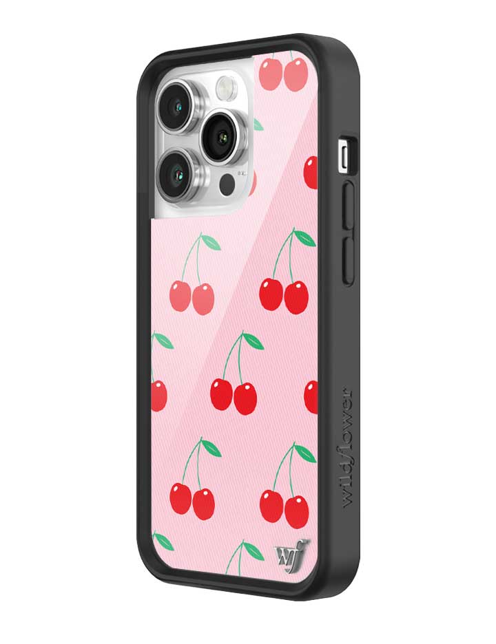 Pink Cherries iPhone Case