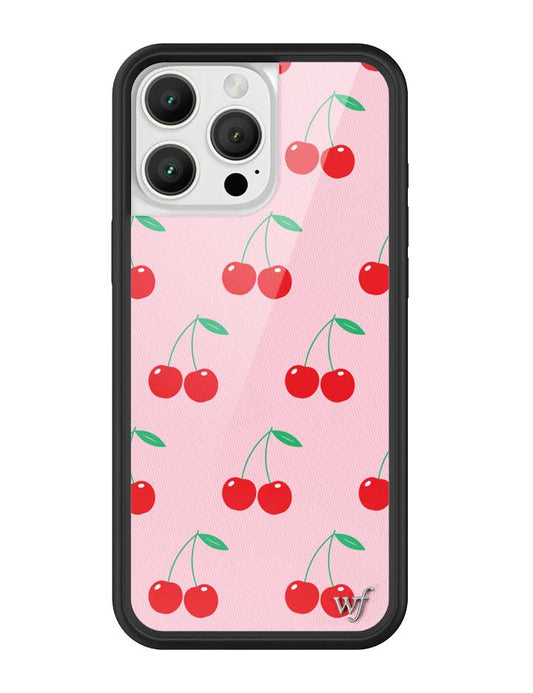 Pink Cherries iPhone Case