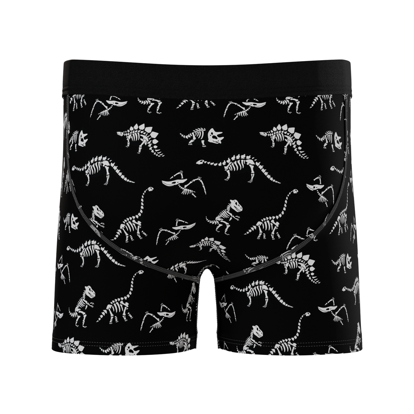 The Paleontologist | Glow in the Dark Dinosaurs Boy's Boxer Briefs