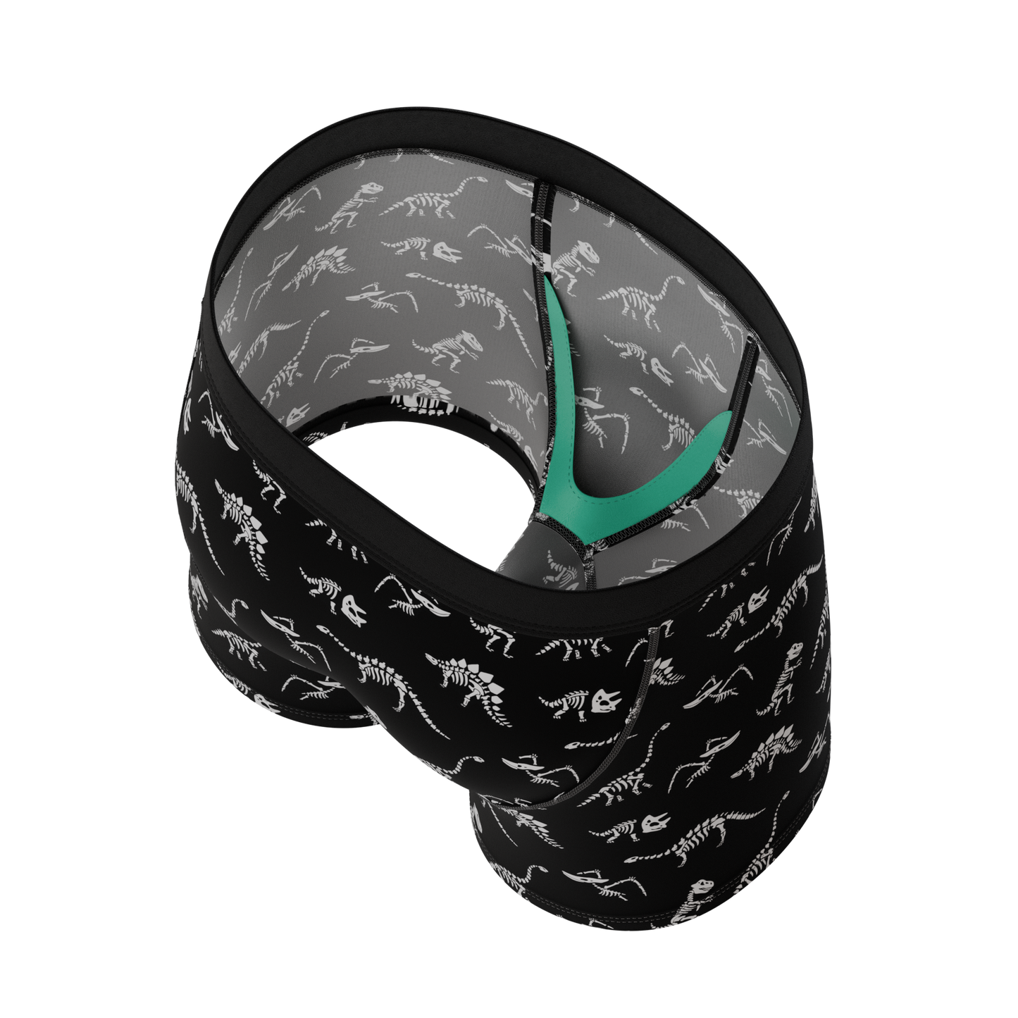 The Paleontologist | Glow in the Dark Dinosaurs Boy's Boxer Briefs