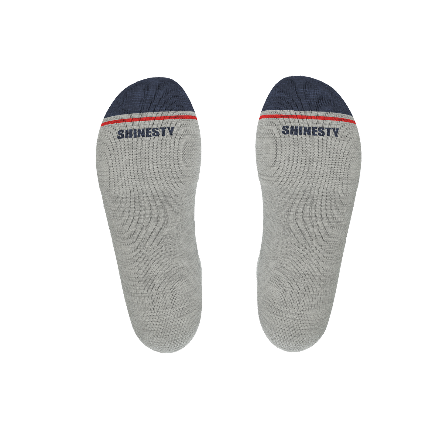 The Pebble | Grey Heel Hammock™ Ankle Socks