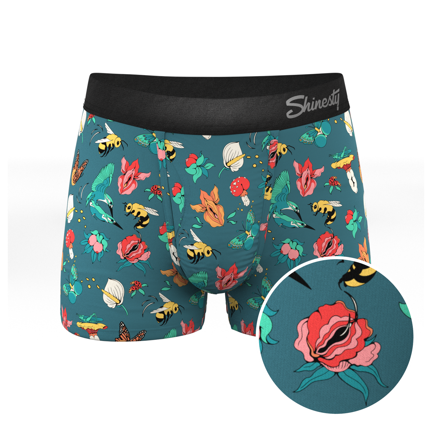 The Pollination Station | Birds and Bees Ball Hammock® Pouch Trunks Underwear