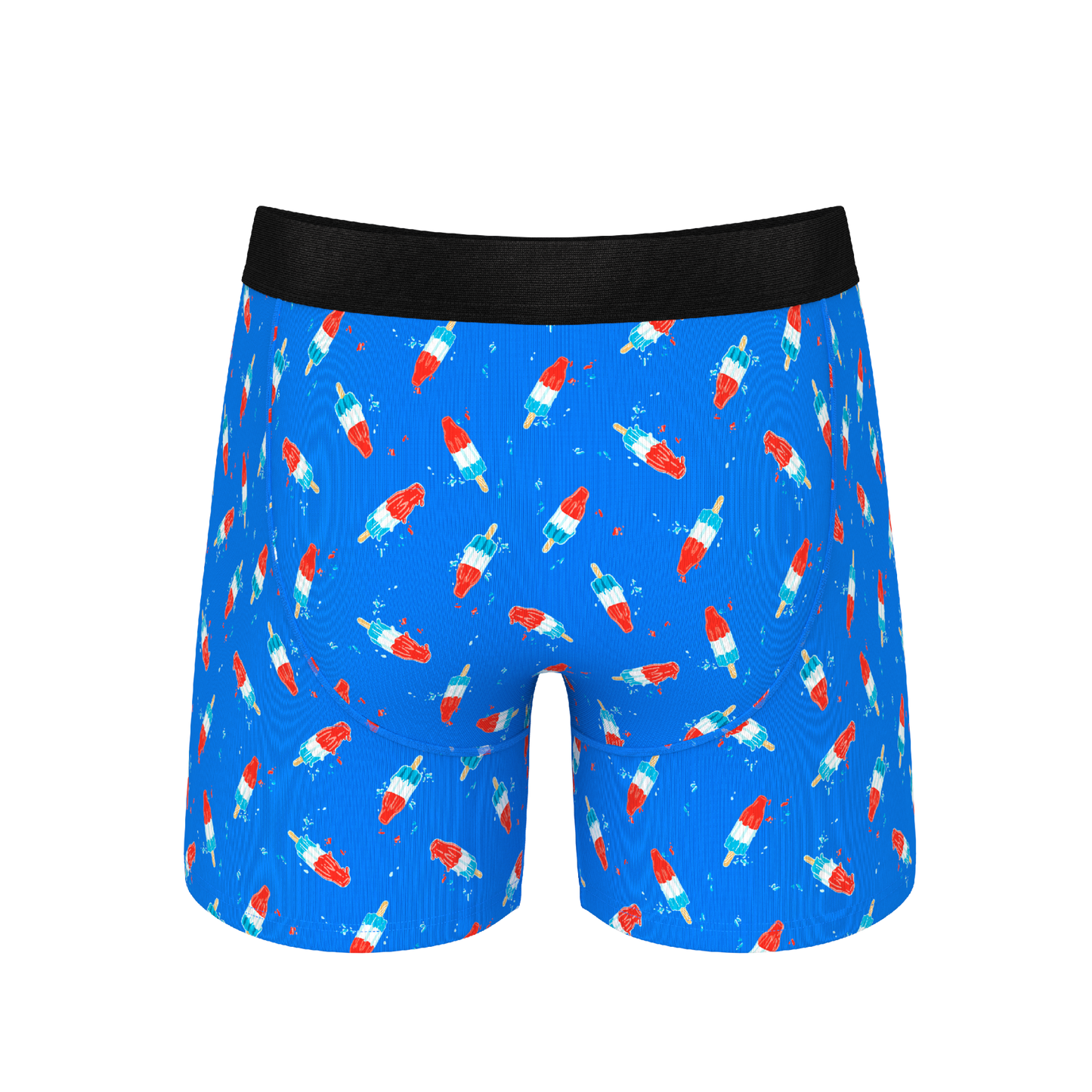The Popsicle Stick Apex | USA Popsicle Ball Hammock® Pouch Underwear With Fly