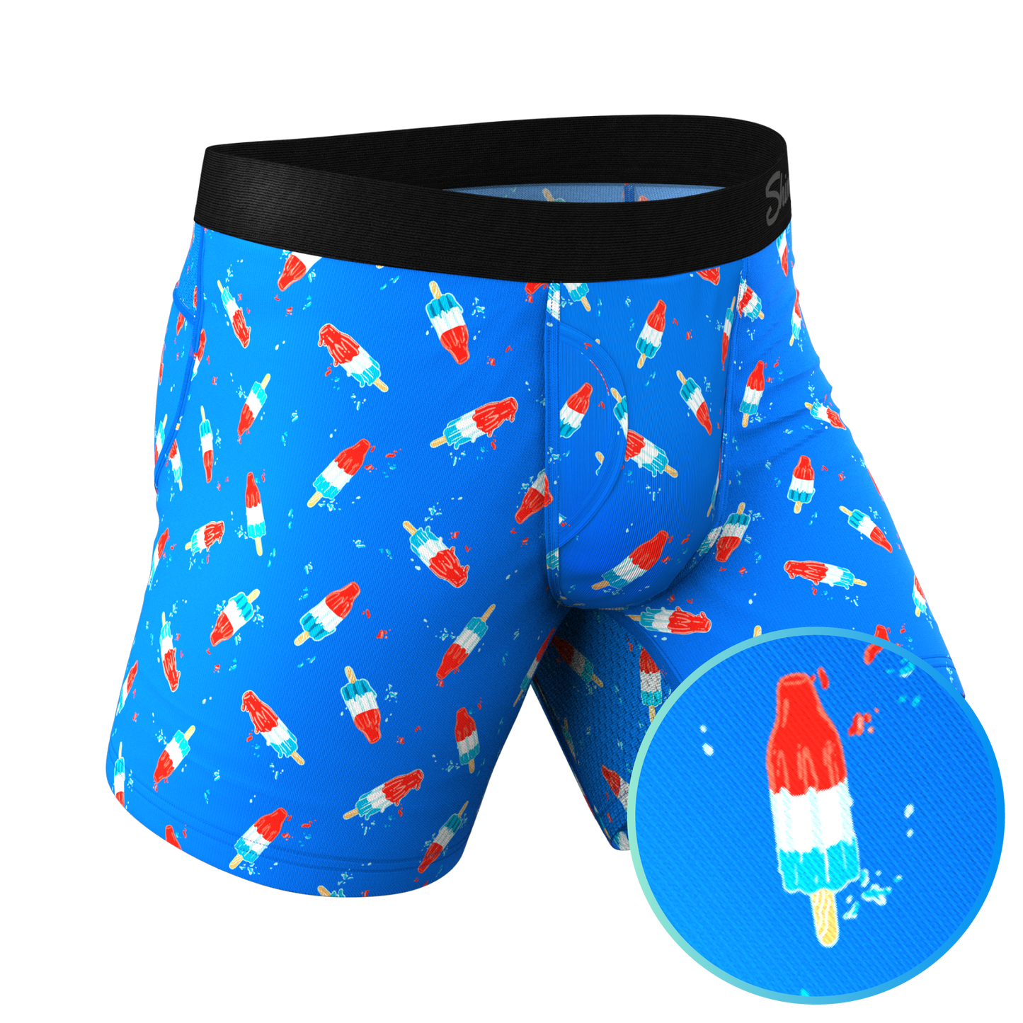 The Popsicle Stick | USA Popsicle paradICE™ Cooling Ball Hammock® Underwear