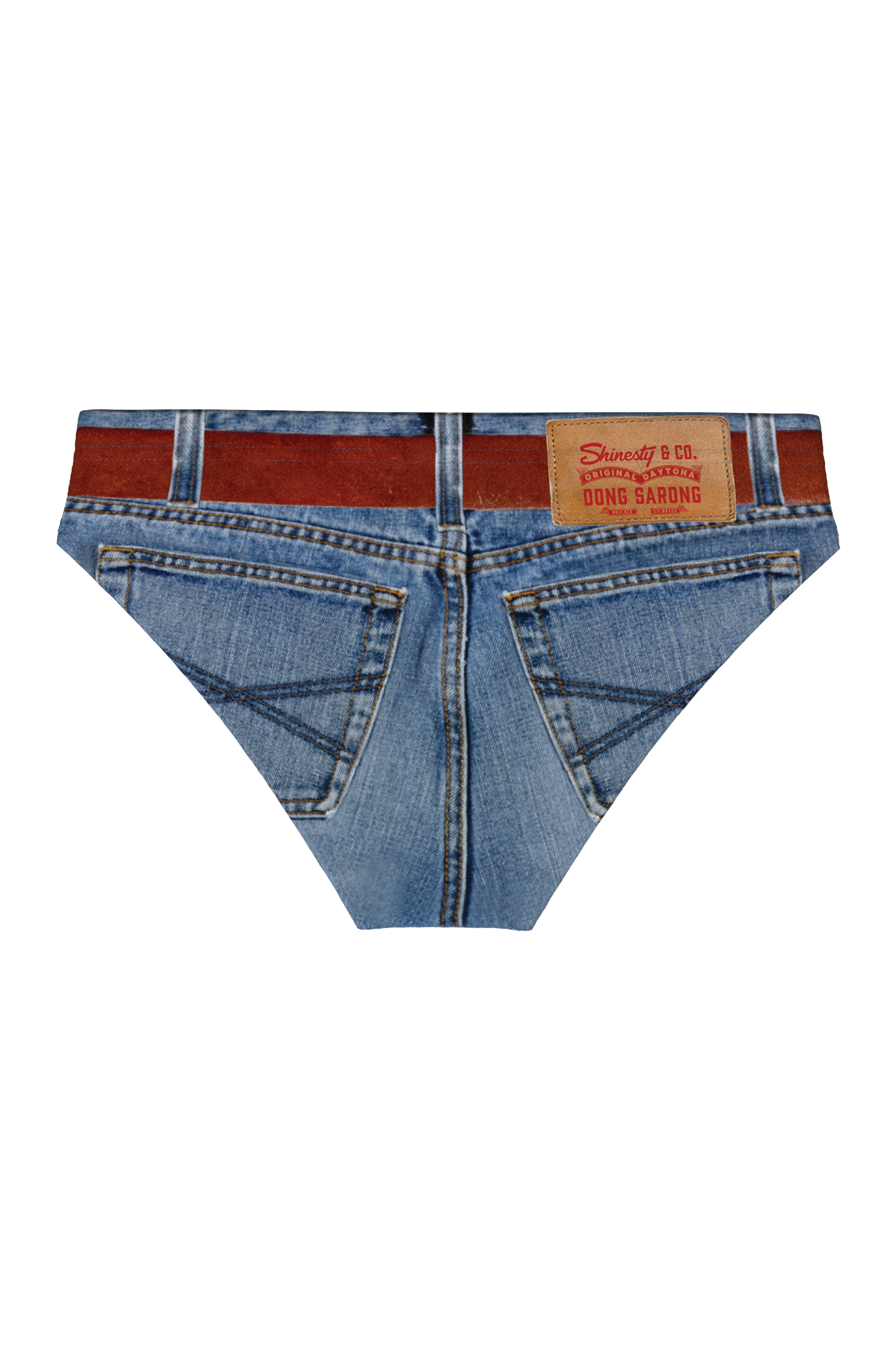 The Ranch Hand | Western Denim Ball Hammock® Pouch Swim Briefs