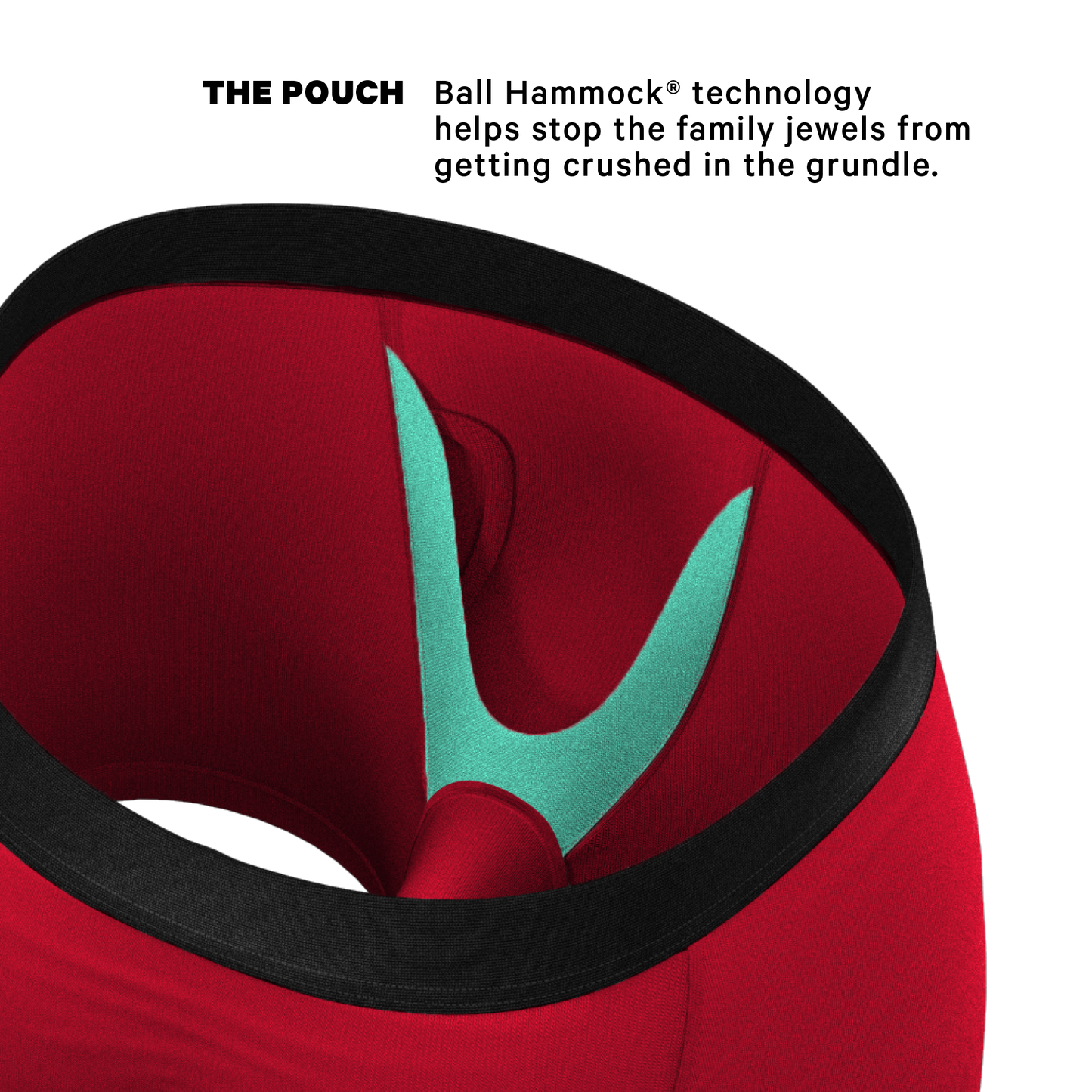 The Red Dress Effect | Red Ball Hammock® Pouch Underwear With Fly