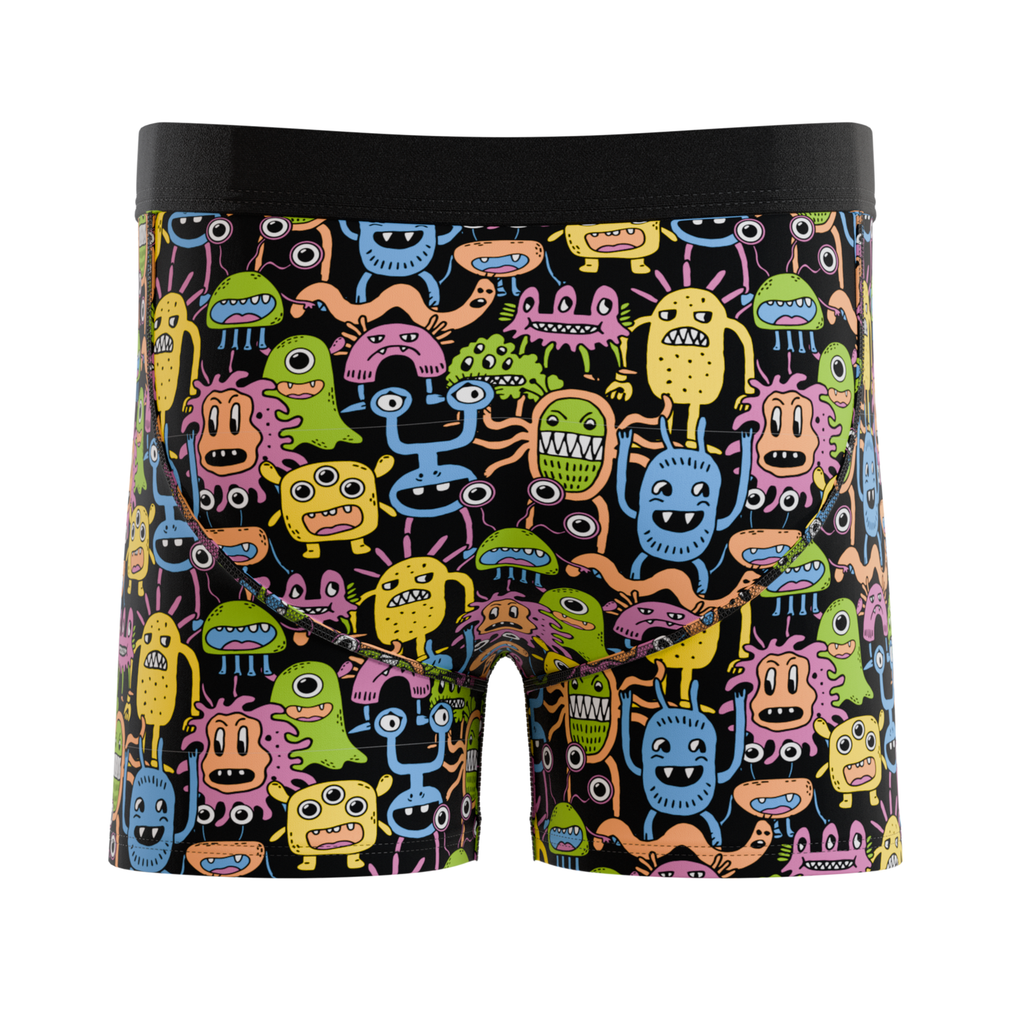 The Under The Bed | Colorful Monsters Boy's Boxer Briefs